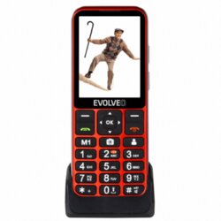 Usams Evolveo Easyphone Lt 4G 128GB Red Cene