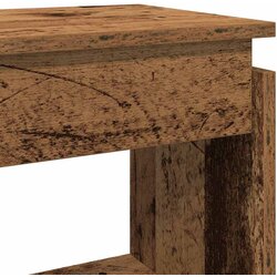 vidaXL Konzolni stol Staro drvo 80x30x80 cm Konstruirano drvo Cijene