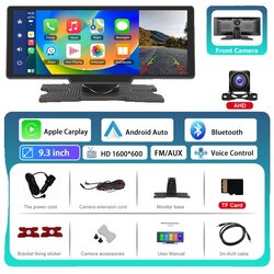podofo Avto DVR ogledalo monitor, Brezžični Carplay, GPS navigacija, 9.3 z TF AHD, (5000157726) Cene