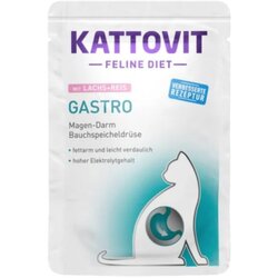 Kattovit Medicinska hrana za mačke Gastro, Losos i pirinač, 85g Cene