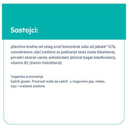 Fleur Alpine organski biskviti sa sokom od jabuke 120g Cene