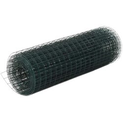  Žična mreža za ograjo jeklo s PVC oblogo 10x0,5 m zelena Cene
