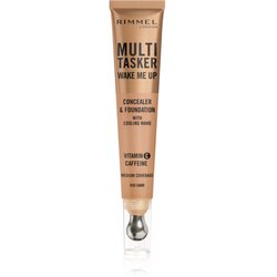 Rimmel London Multi-Tasker Wake Me Up tekući puder i korektor za sjaj lica nijansa 50 Sand 20 ml Cene