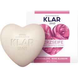 Klar srcoliki sapun ruža Cene