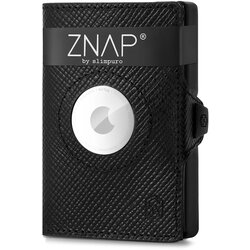 slimpuro Denarnica ZNAP Airtag Wallet, 8 kartic, predal za kovance, 9 x 1,5 x 6 cm (Š x V x G), zaščita RFID Cene