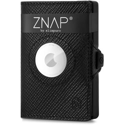 slimpuro ZNAP Airtag novčanik, 8 kartica, Crna