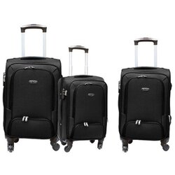 Hoffmanns 3-dijelni set kofera crna Cene