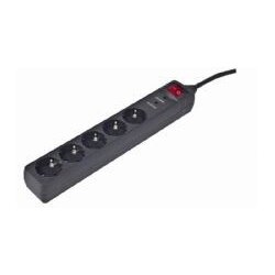 Energenie SPG5-C-15 surge protector Black 5 AC outlet(s) 250 V 4.5 m Cene
