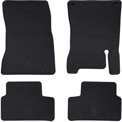 vidaXL Avto preproga 4 pcs Črna primeren za MERCEDES a 2018- Guma, (5000204168) Cene