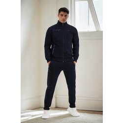 Dewberry 51357 Plus Size Mens Tracksuit Set-NAVY BLUE Cene