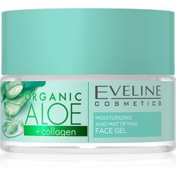 Eveline Cosmetics Organic Aloe+Collagen matirajući gel za lice 50 ml Cijene