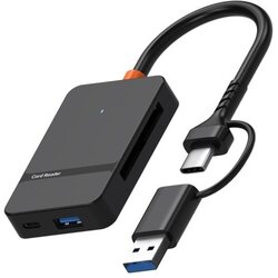 USB-A USB-C čitač memorijskih kartica 8u1 ADS-316 Cene