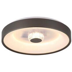 Searchlight 89735-38LT - led prigušiva plafonska svetiljka polka 24W/230V + 6W prečnik 38,5 cm braon Cene