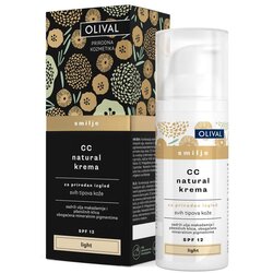 OLIVAL Immortelle vlažilna CC krema SPF 12 odtenek Light 50 ml Cene