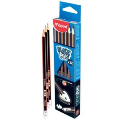 Maped GRAFITNA OLOV. BLACK PEPS 72/1 SA GUM Cene