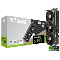 Zotac RTX 5080 16GB Gaming Solid Core OC GDDR7 3Fan Cene