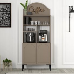 Hanah home Kuhinjski ormarić Lyon 80, Bež-crni Cijene