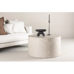 Venture Home York klub stolić ⌀80 cm, bež Cijene