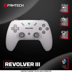 Joypad wireless fantech WGP12S revolver iii sivi Cene