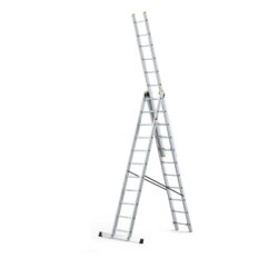 Multisystem ms merdevine aluminijum trodelne 3x11 gazišta Cene