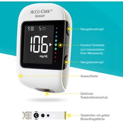 Roche Accu-Chek Instant napredni merilnik krvnega sladkorja mmol/l Cene