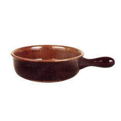 LA FOLGORE Glinena kozica z ročajem Terracotta Fuoco 14cm / glina, (5000231322) Cene