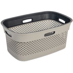 Košare za perilo Košara za čisto rublje WOOLLY 45 L – siva / antracit Cene