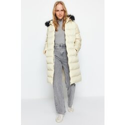 Trendyol Winter Jacket - Ecru - Puffer Cijene