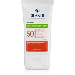 Rilastil Acnestil zaštitna matirajuća krema za lice SPF 50+ 40 g Cene
