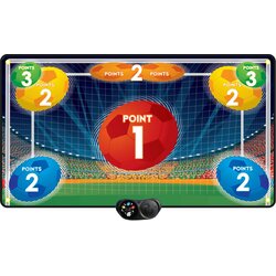 Colorful Goal Mat Cene
