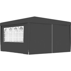 vidaXL Profesionalni šator za zabave 4 x 4 m antracit 90 g/m² Cijene