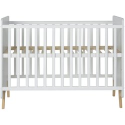Qu-ax otroška posteljica loft 60x120 white Cene