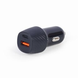 Gembird Polnilec za avto 1xUSB-A QC3.0, 1xUSB-C PD 18W, (20444692) Cene
