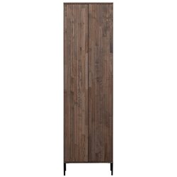 WOOOD Smeđi ormarić od čvrste jeseni 60x210 cm Gravure – Cene