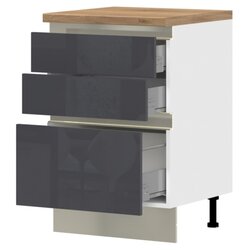 Jela spodnji element R-60-3MBOX/5 za kuhinjo infinity (več barv)-kristalno bela Cene