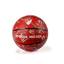 Red Star Lopta gumena šarena KK Crvena Zvezda Cene