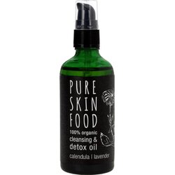 Pure Skin Food organic cleansing & detox oil calendula - lavender - 100 ml Cene