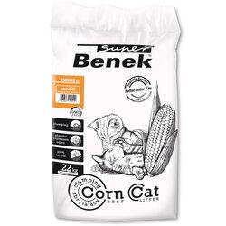 Benek Super Corn Cat Natural - 35 l Cene