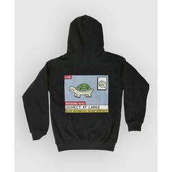 A-Lab Breaking News Kids Pulover s kapuco black Cene