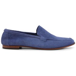 Duca di Morrone Slips on Ermes - Suede Blue Modra Cene