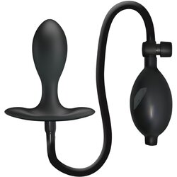 Pretty Love Inflatable Anal Plug Black Cene