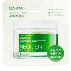 NEOGEN Dermalogy Bio-Peel+ Gauze Peeling Green Tea blazinice za piling lica za sjaj i hidrataciju 8 kom Cene