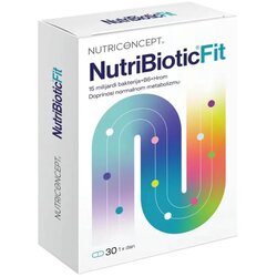 Nutriconcept Fit probiotik Nutribiotic, 30 kapsula Cene
