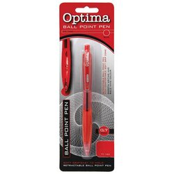 Optima Kemični svinčnik TY 162, rdeč Cene