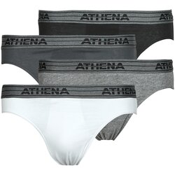 Athena BASIC COTON Pack de 4 Siva Cene