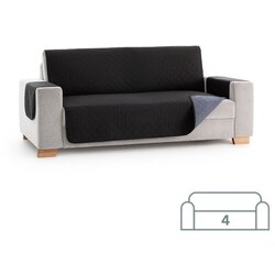 SOFA Dvostransko pregrinjalo za kavč - štirised 200x200 cm črna / temno siva EU kvaliteta Cene
