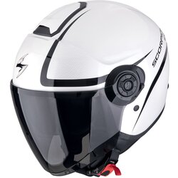 Scorpion exo-city ii intercity white-black kaciga Cene