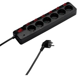 Vivanco 6-fach produžni kabel crni 37326 Cene