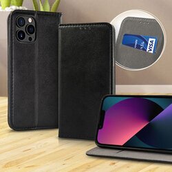 mobiline.si Preklopni ovitek / etui / zaščita Magnet Book za Apple iPhone 14 Plus (6.7") - črni Cene