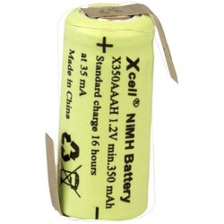 XCELL X1/2AAAH-350-LFZ specialni akumulatorji 1/2 AAA Z-spajkalni priključek NiMH 1.2 V 350 mAh, (20438779) Cene